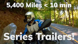 5400 Miles in less than 10 minutes  Series Episode Trailers  The Four Corners Motorcycle Journey [upl. by Socha46]