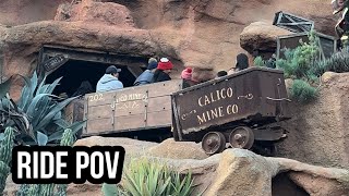 Calico Mine Ride POV  Knotts Berry Farm [upl. by Merill]