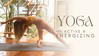 25 min ENERGY BOOST VINYASA YOGA Activate and Energize Your Body [upl. by Lyred]