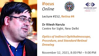 iFocus Online 152 Retina 4 Indirect Ophthalmoscopy and Retinal Drawing by Dr Ritesh Narula [upl. by Buzz]