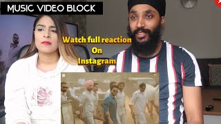 Bhabi  Official Video  Mankirt Aulakh  REACTION  WATCH FULL VIDEO ON Instagram block [upl. by Arst]