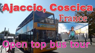 Ajaccio Sightseeing bus tour  Corsica France ajaccio france TrowelandTravel [upl. by Teferi401]