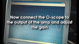 Setting car amplifier gain with oscilloscope zero clipping [upl. by Man]