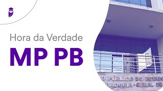 Hora da Verdade MP PB Direito Constitucional  Prof Nelma Fontana [upl. by Rudich]