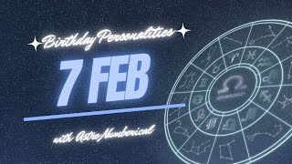 7 February Zodiac Horoscope Birthday Personality amp Traits Revealed [upl. by Granny166]