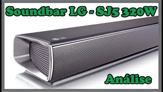 Soundbar LGSJ5 320w  Análise rápida [upl. by Sej]