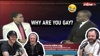 Why are you Gay  Funniest African interview ever REACTION  OFFICE BLOKES REACT [upl. by Laurette338]