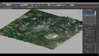 Creating a Highly Detailed 3D Terrain in 3Ds Max with Google Earth [upl. by Ashton693]