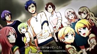 【Vocaloid 4】Blessed Messiah and the Tower of AI【Español】【Vocaloid x 10】 [upl. by Burgwell21]