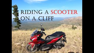 FREE Campsites Forest Rd 300  MOGOLLON RIM  Honda 150 Scooter [upl. by Barthold]