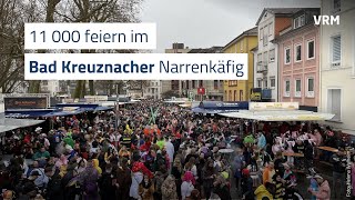 11000 Bad Kreuznacher feiern im NarrenkĂ¤fig [upl. by Rocca]