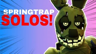 THE NEW SPRINGTRAP SOLOS IN FIVE NIGHTS TD [upl. by Grose]