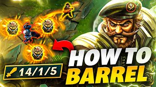 How To Use Barrels Like A Gangplank GOD [upl. by Gardal]