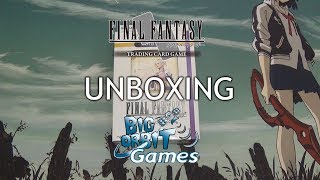 Final Fantasy TCG Final Fantasy 2018 XIV 14 Starter Deck Unboxing [upl. by Anegal]