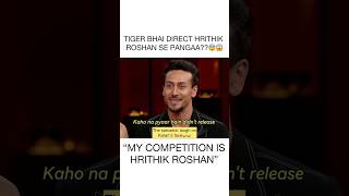 “Hrithik Roshan is my competition” Tiger Shroff [upl. by Brey]