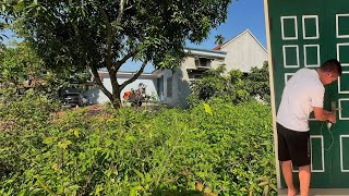 Success Hes Back Cleaning The Yard The House Is Awesome ASMR [upl. by Lledniw]