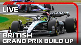 LIVE British Grand Prix BuildUp and Drivers Parade [upl. by Enirod]