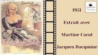 Caroline chérie  extrait  1951 Martine Carol Jacques Dacqmine [upl. by Lipinski668]