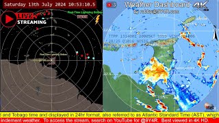 Mon 5th Aug 2024  Weather Dashboard by 9Y4R  Ravindranath quotRobbyquot Goswami  YouTube Live Stream [upl. by Thursby]