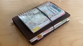 Pocket Planner  B6 TN Journal Flip 💌  Jibun Techo Day Designer [upl. by Anotal]