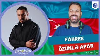 AZERBAIJAN 🇦🇿 EUROVISION 2024  Fahree Ilkin Dovlatov  Özünlə Apar  Reaction [upl. by Cheston221]