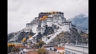 The Potala Palace and temples in Tibet4K [upl. by Hayden]