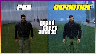 GTA III PS2 VS DEFINITIVE EDITION  The Ultimate Comparison amp Locations [upl. by Atikcir811]