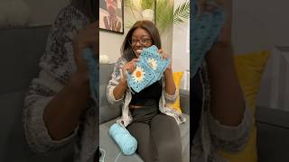 crocheting daisy squares for the first time [upl. by Selrahc]