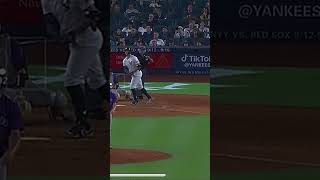 Giancarlo Stanton hits a MASSIVE HOME RUN shorts baseball [upl. by Eidnalem432]