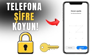 Telefona Şifre Nasıl Koyulur Android Adım Adım [upl. by Gertrude]