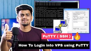 What is Putty  How To Login into VPS using PuTTY SSH  what is putty in Hindi [upl. by Eelhsa]