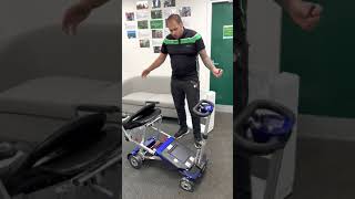 Next Gen Auto Fold Mobility Scooter by Local Mobility Unboxing and Troubleshoot [upl. by Nnelg18]