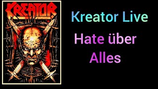 Kreator Live 🤘🇨🇭🤘Hate über Alles Created MB [upl. by Angid]