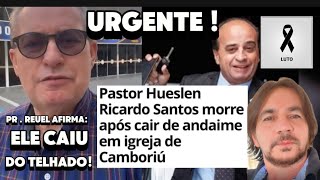 PASTOR C4IU DO TELHADO DO PAVILHÃO DOS GIDEÕES E MORR3U [upl. by Mathe]