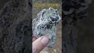 Magnesite Todorokite  Rock Hounding rockhounding minerali minerals rockhunting [upl. by Alo]