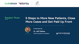 5 Steps to More New Patients Close More Cases and Get Paid Up Front  CareStack [upl. by Phillie]