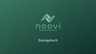 Bautagebuch  Noovi Onboarding [upl. by Jennette]