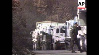 Bosnia  Malaysian Batallion Head For Srebrenica [upl. by Leboff75]