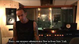 BEHEMOTH  Episode IV  Vocal Tracking 2009 ev OFFICIAL BEHIND THE SCENES [upl. by Adnilema909]