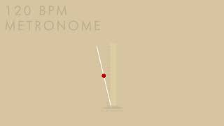 120 BPM Metronome  1 Hour Metronome 120 BPM [upl. by Eddie957]