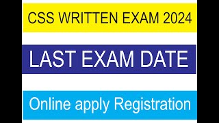 FPSC CSS written test How to apply Online [upl. by Aletha]