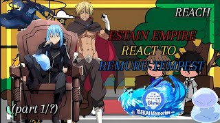 Eastern Empire React To Rimuru Tempest [upl. by Macpherson810]