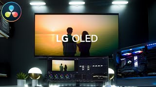 LG OLED C Series C1C2 DaVinci Resolve Mastering Display Tutorial [upl. by Bruner]