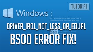 FIX Windows 10 Driver IRQL NOT LESS OR EQUAL NDISSys Blue Screen and Windows 11 2024 [upl. by Damarra]