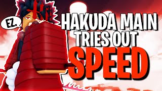 Type Soul Hakuda DRONE Tries OUT SPEED For The First Time TOXIC [upl. by Yael]