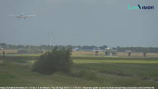 Live Vision  Schiphol  Polderbaan 18R36L [upl. by Yenots202]