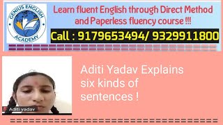 English Kinds of Sentences [upl. by Rosabel323]