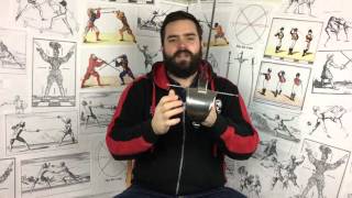 Hanwei Practical Cup Hilt Main Gauche Review [upl. by Lyn274]