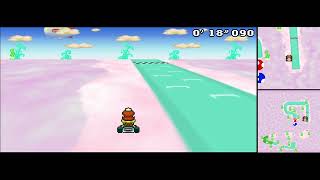 MKPC GBA Sky Garden Remix 56375 Former Shroomless WR [upl. by Cirad]