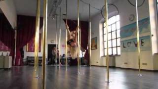 Anastasia Skukhtorova  Pole Dance training [upl. by Rutan]